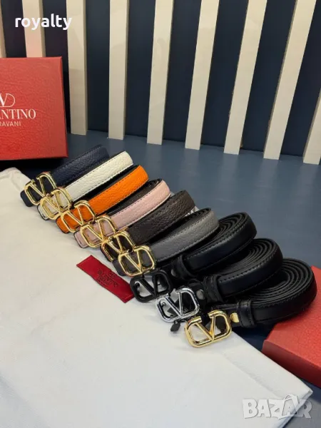 Valentino естествена кожа колани , снимка 1