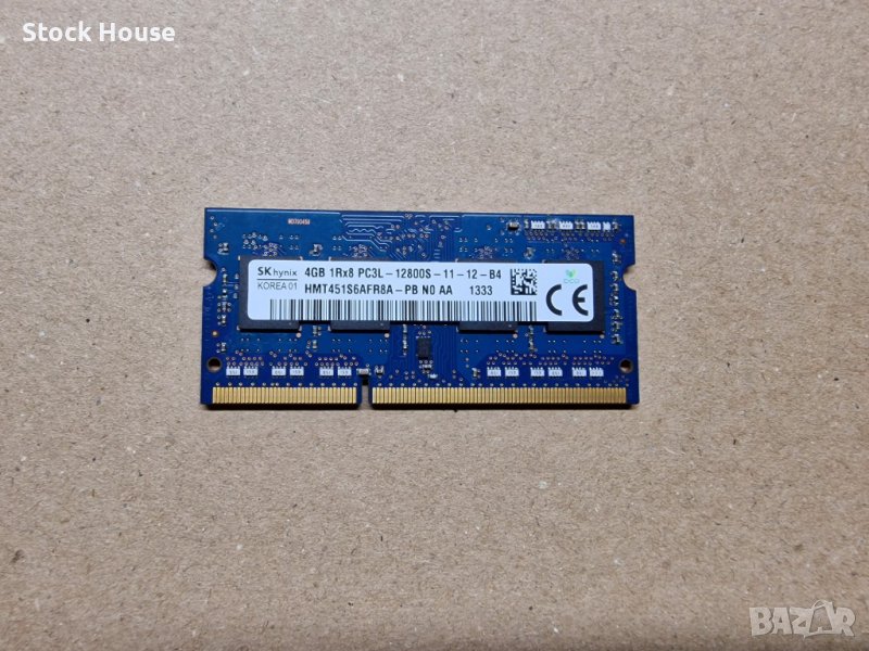 4GB Hynix 1600 MHZ DDR3L PC3L-12800S за лаптоп, снимка 1