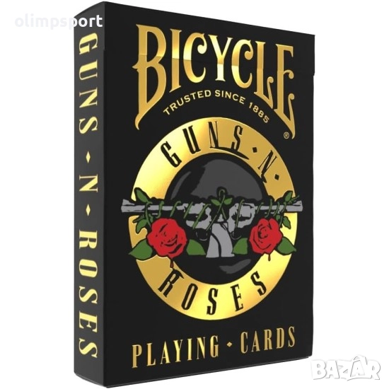 Карти за игра Bicycle Guns N' Roses нови, снимка 1