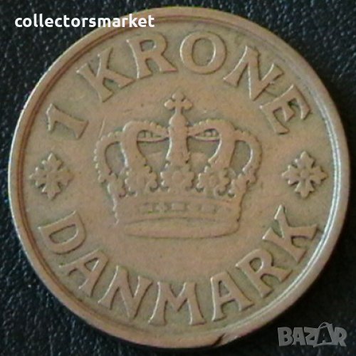1 крона 1925, Дания, снимка 1