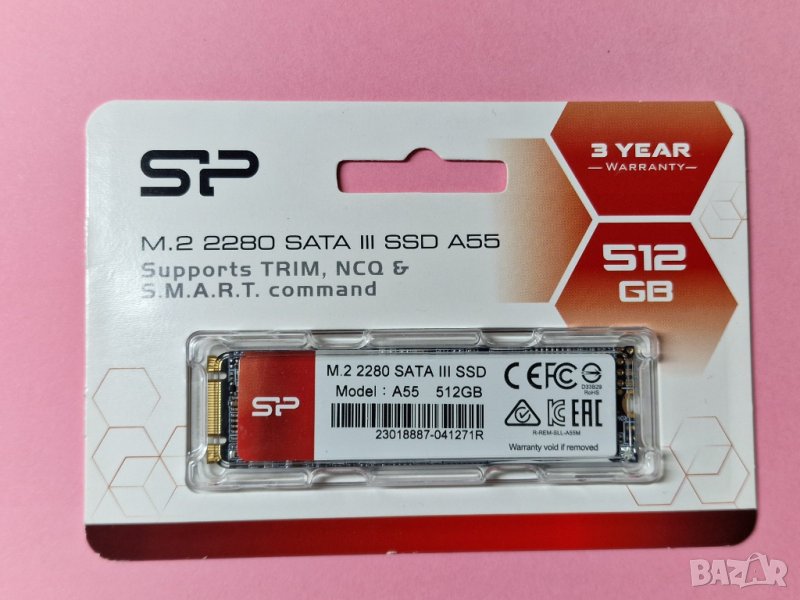 Нов бърз 512GB SSD диск ССД хард диск Silicon Power, снимка 1