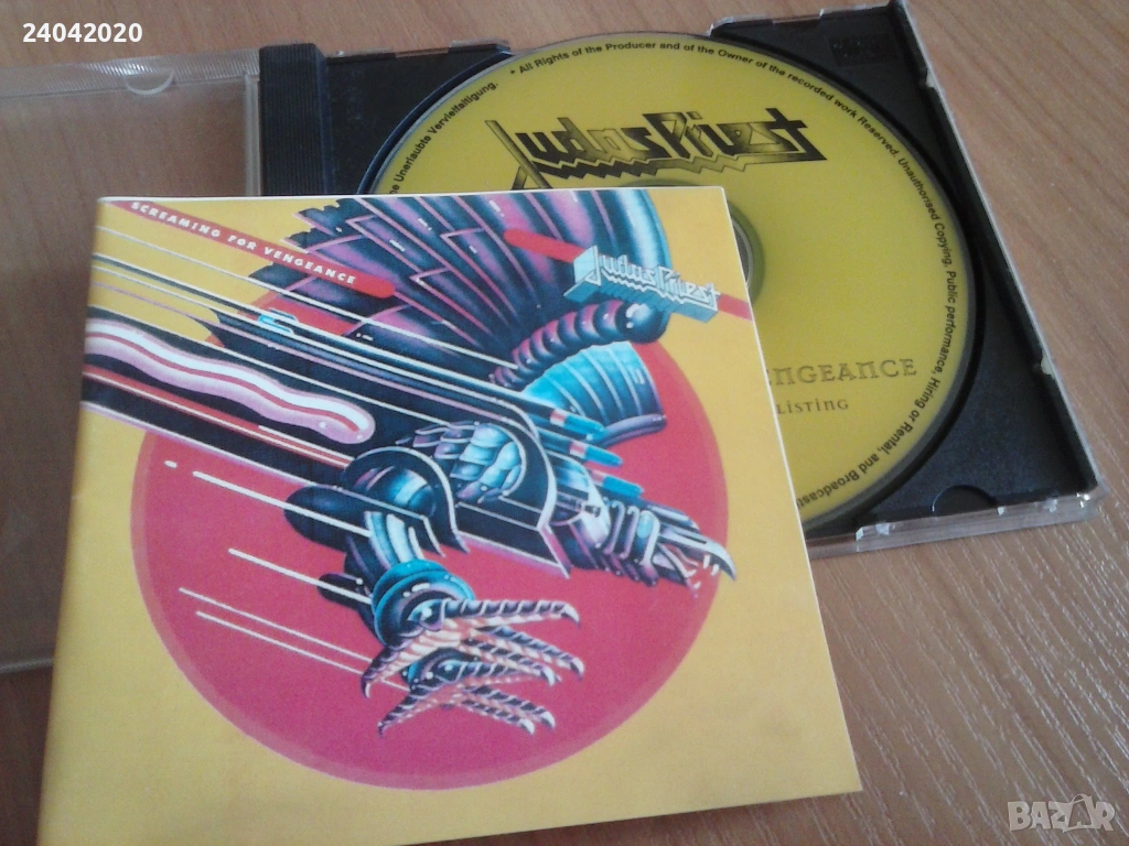 Judas Priest – Screaming For Vengeance матричен диск, снимка 1
