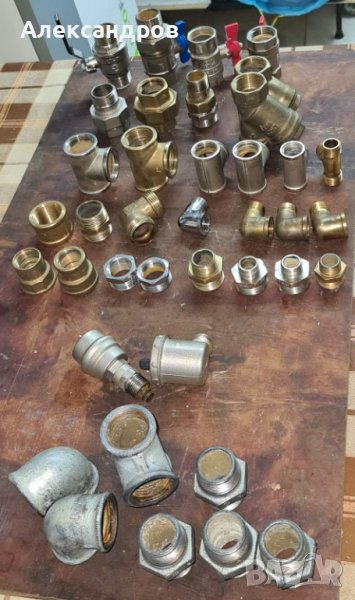 Фитинги, Ръчен регулиращ щранг вентил Herz 1" и други, снимка 1