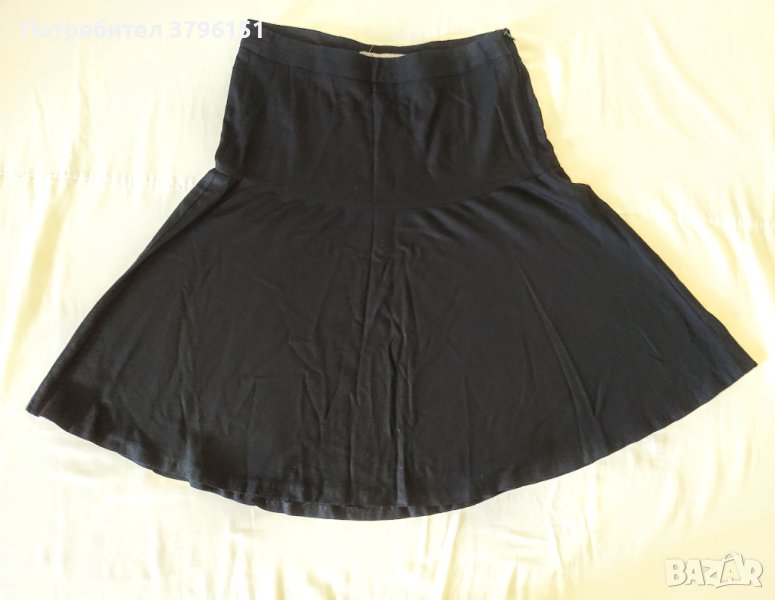 Нова елегантна пола Zara размер XS тъмно синя, снимка 1