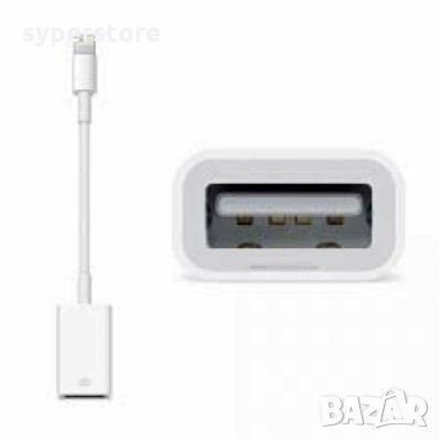 Преходник от Lightning към USB OTG iPhone Digital One SP00235 за камера и други, снимка 1