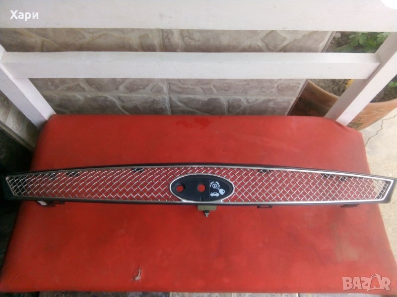 Хромникелова предна решетка за форд, снимка 1