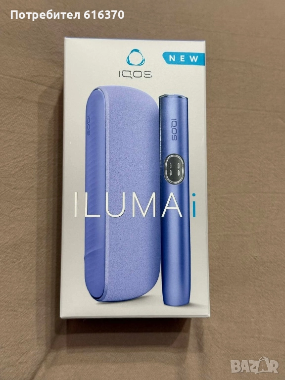 IQOS lumia с калъв и цигари, снимка 1