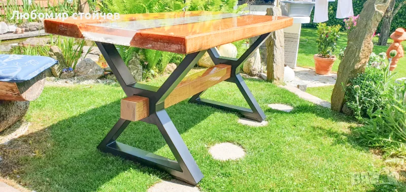 Метални крака за маса, трапезна маса, холна маса, снимка 1