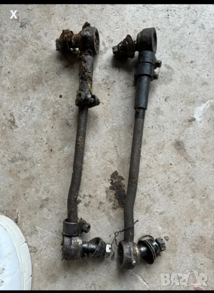 ГАЗ 21 ВОЛГА 21 ЛЯВА И ДЯСНА КОРМИЛНА ЩАНГА С РЕГУЛИРАЩА ТРЪБА НОВИ СССР 21-3003050 21-3003050-Б    , снимка 1