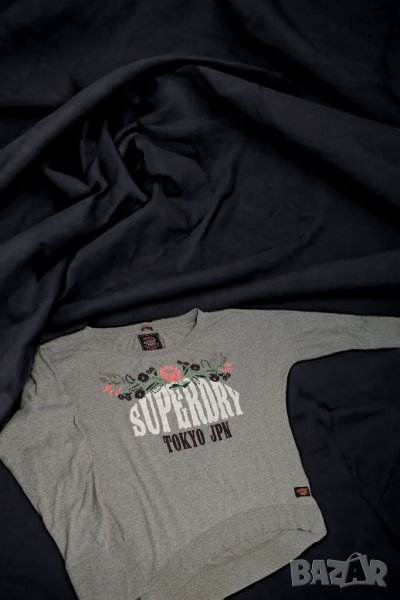 Разпродажба! Superdry оригинална дамска блуза с дълъг ръкав,L, снимка 1