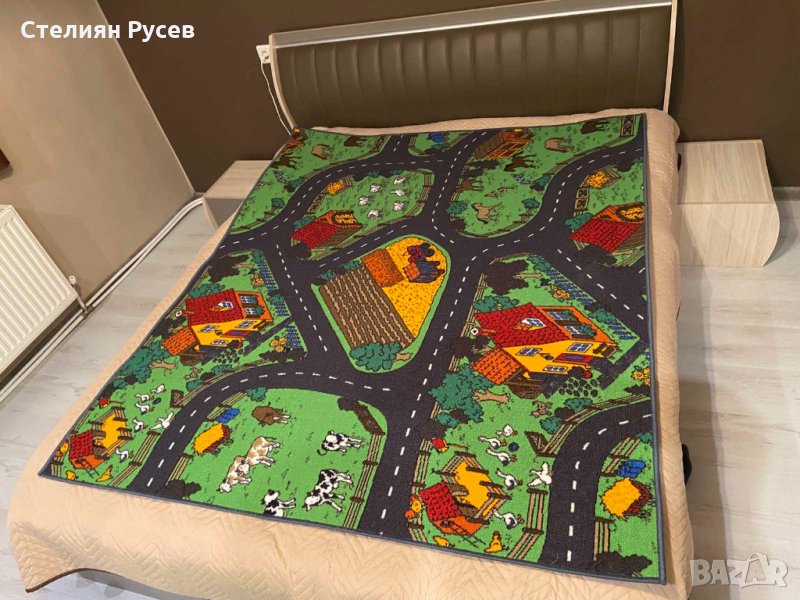 детски килим / мокет 150/180см -цена 70лв - дебелина 6.5мм, материал 100% полиамид с кече от долу - , снимка 1