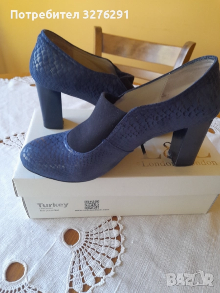 Сини обувки Надит р.40 , снимка 1