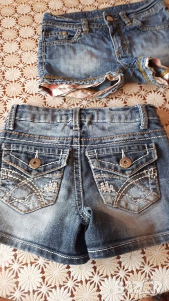 Къси дънкови панталони за момиче , снимка 1