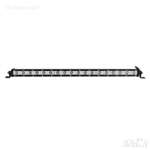 Едноредов SLIM LED BAR 50 см 90W слим лед бар, снимка 1