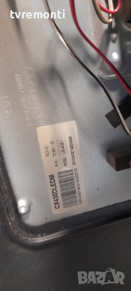 лед диоди от дисплей CX430DLEDM от телевизор NEO модел LED-4341 FHD SMART, снимка 1