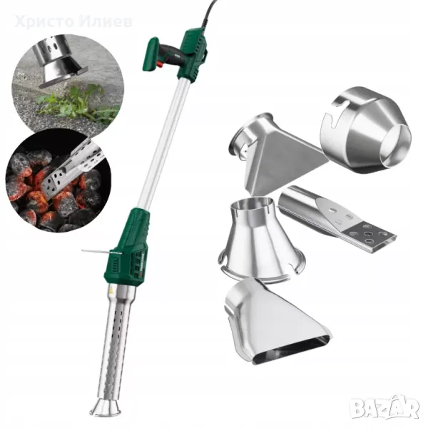 PARKSIDE Горелка за плевели пистолет за горещ въздух 2000W Уред за плевене , снимка 1