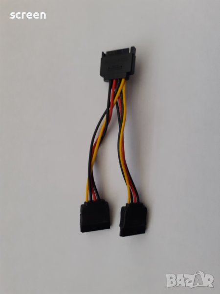 Разклонител 1SATA power to 2 SATA connectors , снимка 1