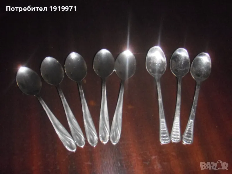 лъжички за чай, вилички за десерт, снимка 1