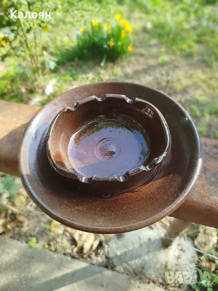 Стари керамични пепелници - 15 бр, снимка 1