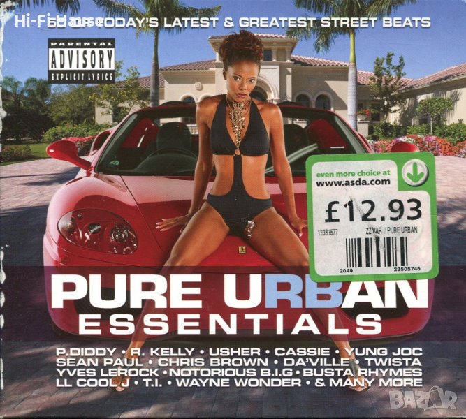 Pure Urban -Essentials-3  cd, снимка 1