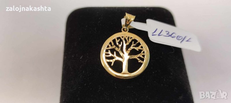 Нова Златна висулка дървото на живота-1,28гр/14кр, снимка 1