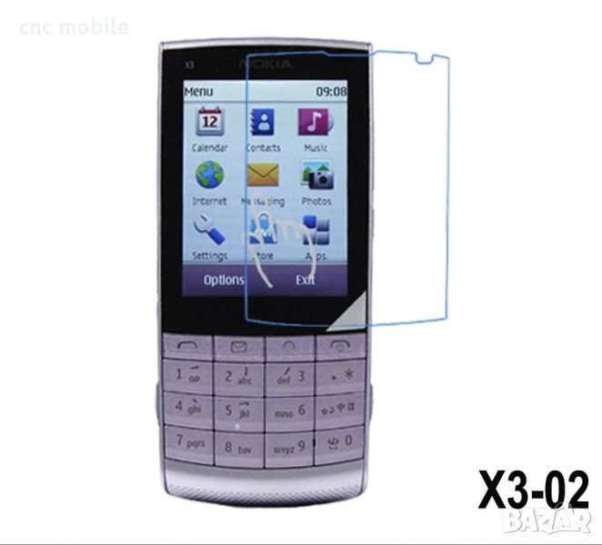 Nokia X3-02 протектор за екрана , снимка 1