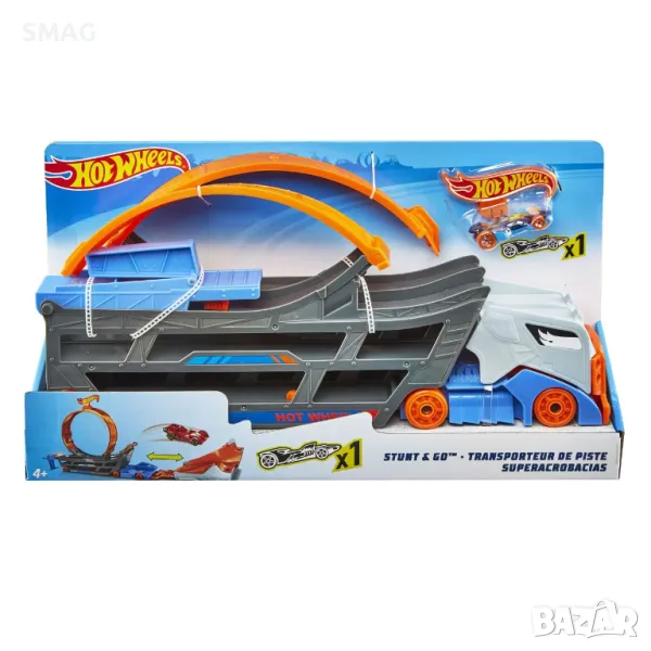 Hot Wheels Stunt N' Go Track - Mattel S_1232099, снимка 1