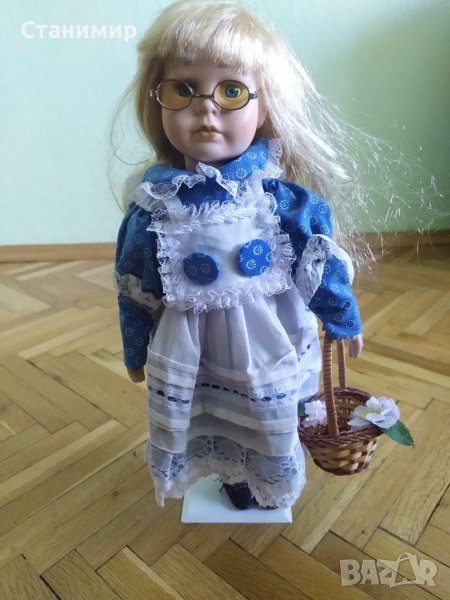 Немска ретро кукла - за декорация, снимка 1