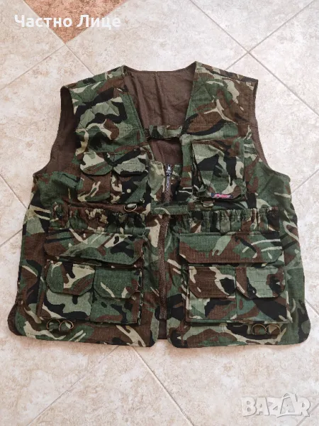 Български Военен Камуфлажрен Елек Размер XL, снимка 1