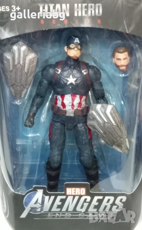 Фигурка на Капитан Америка (Captain America) - Отмъстителите (Marvel Avengers), снимка 1