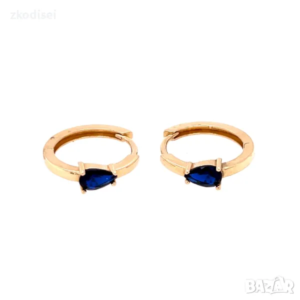 Златни обеци 2,21гр. 14кр. проба:585 модел:29411-4, снимка 1