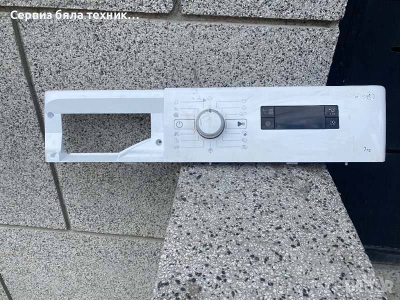 Продавам перфектно работеща управляваща платка и горна платка с предният панел за пералня Whirlpool, снимка 1