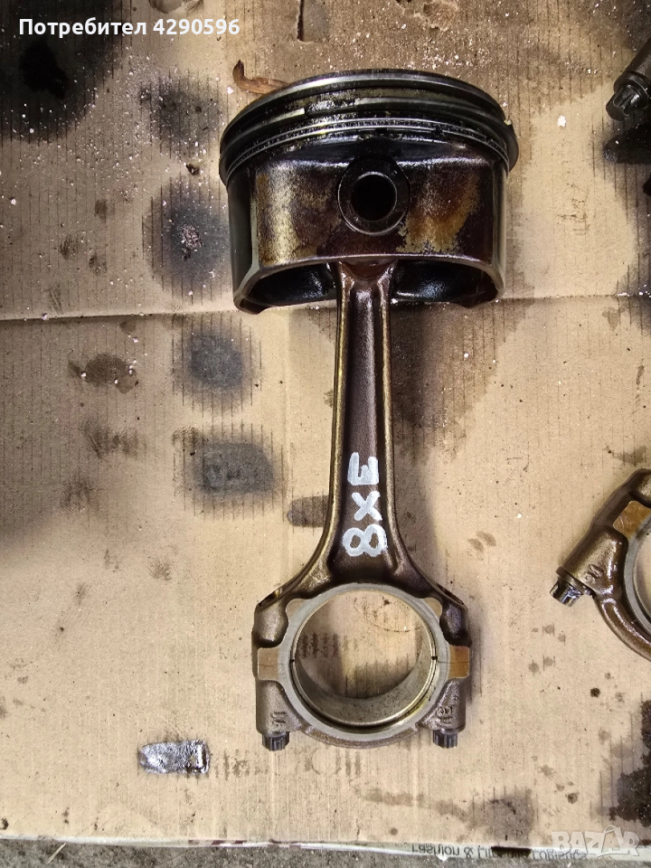 Бутало с биела за Opel 1.8 / Опел 1,8, снимка 1