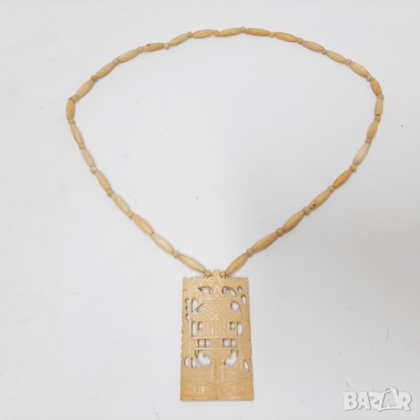 Старинно колие от слонова кост(12.3), снимка 1