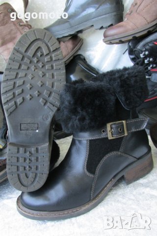 топли кафяви дамски боти, кубинки, ботуши,N- 38, Weather Rated Winter Snow Boots, естествена кожа +, снимка 16 - Дамски боти - 33415755