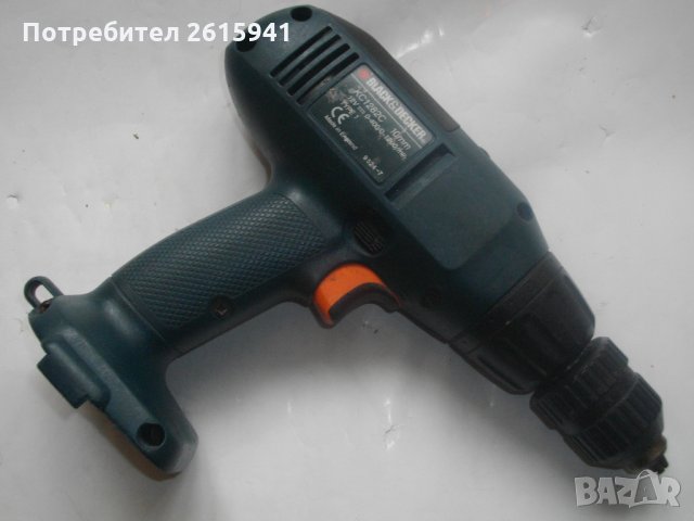 Ударно Black Decker KC1282C-12 Волта Боди-Тяло За Винтоверт-Отлично, снимка 7 - Винтоверти - 28316285