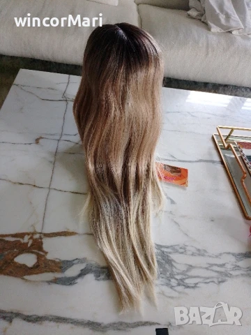 Нова лейс фронт перука,олекотен модел, снимка 9 - Аксесоари за коса - 50991276