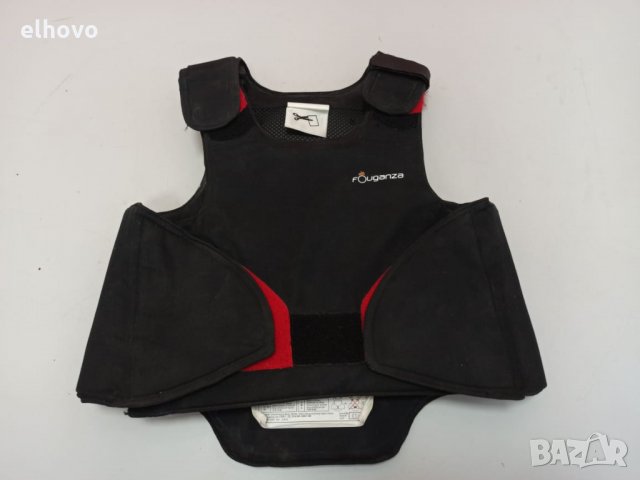 Детска предпазна жилетка за езда Fouganza safety 100, снимка 2 - Спортна екипировка - 32602698