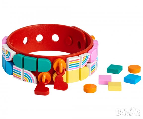 LEGO® DOTS™ 41953 - Гривна Rainbow, снимка 3 - Конструктори - 38289513