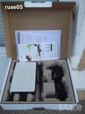 Рутер безжичен "N TP-LINK TL-WR740N" работещ, снимка 2 - Рутери - 47323091