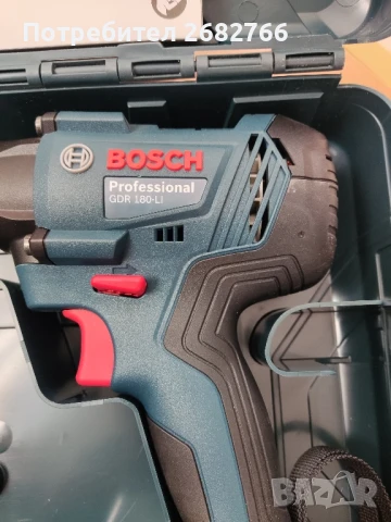 акумулаторен гайковерт BOSCH GDR 180-LI, снимка 2 - Други инструменти - 51201203