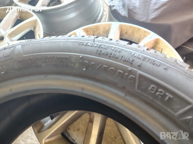 2бр.летни гуми MICHELIN 195 50 15 DOT15 цена за брой, снимка 6 - Гуми и джанти - 51371871