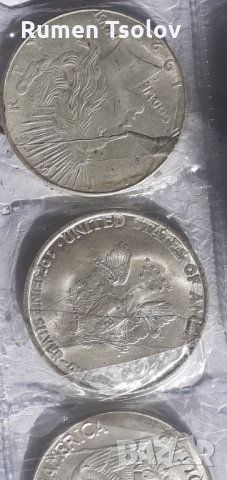 8 броя Монети на 1 Американски долар- реплики, снимка 9 - Нумизматика и бонистика - 33313590