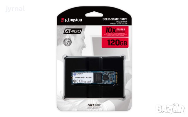 Памет SSD Kingston A400 120G M.2 2280, снимка 3 - Твърди дискове - 43187226