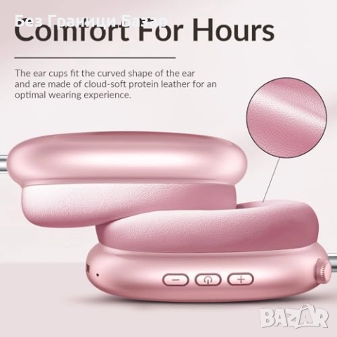 Нови сгъваеми и удобни Безжични слушалки с активно шумопотискане и дълбок бас, снимка 2 - Bluetooth слушалки - 51930443