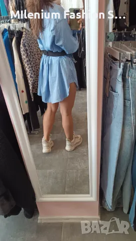 Дамска памучна риза, снимка 3 - Ризи - 49052728