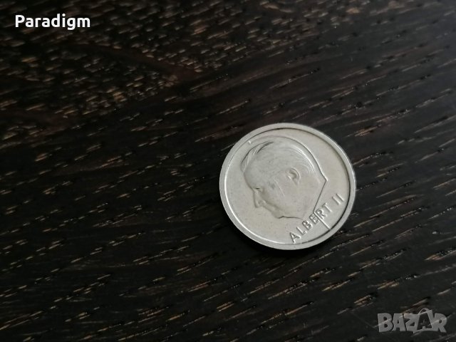 Монета - Белгия - 1 франк | 1994г., снимка 2 - Нумизматика и бонистика - 28049452