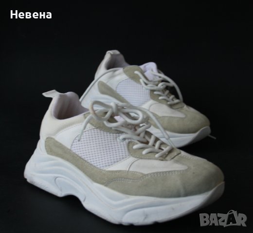 Дамски Сникърси Естествена Кожа Италиянски Номер 38, снимка 3 - Маратонки - 43919375