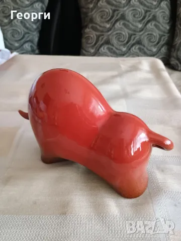 Красив керамичен бик-4, снимка 4 - Декорация за дома - 50096766