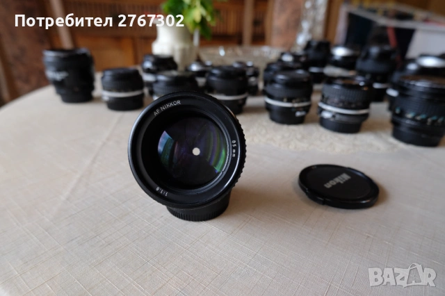Nikon AF 85mm f1.8 Lens. Nikon, снимка 2 - Обективи и филтри - 53595842